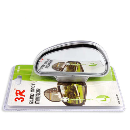 1PC Car Mirror 360 Degree Adjustable Wide Angle Side Rear Mirrors blind spot Snap way for parking Auxiliary rear view mirror ﻿