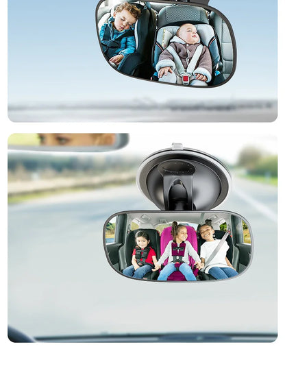 1PCS Car Seat Back Rear View Mirror Adjustable 360 degrees Rotatable Baby Kids Car Safety Rear Back Seat Monitor Rearview Mirror