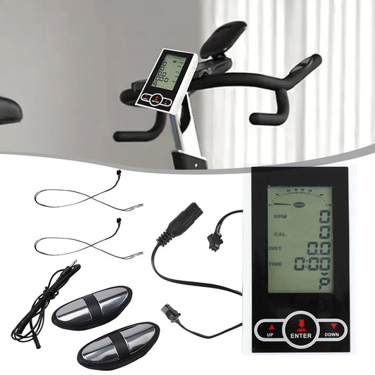 Exercise Bike Monitor Speedometer Display 137x80mm Plastic Stationary  Elliptical Trainer Cardio Equipment  Accessories