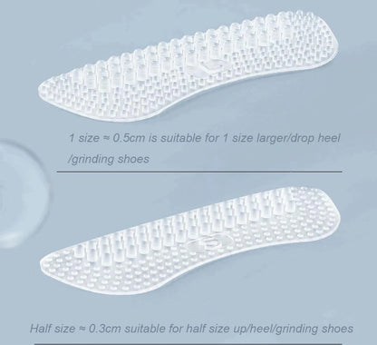 Upgrade Silicone Heel Stickers Heels Grips for Women Men Anti Slip Heel Cushions Non-Slip Inserts Pads Foot Heel Care Protector