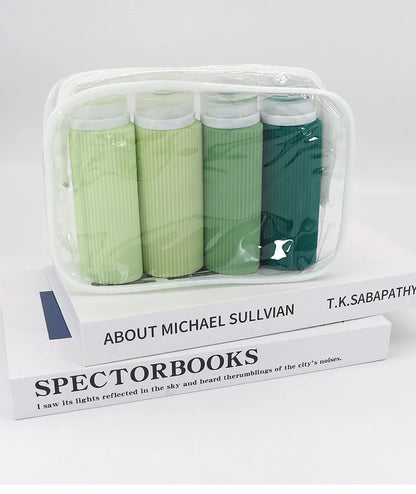 Travel Bottles for Toiletries Tsa Approved 3oz Travel Size Containers BPA Free Leak Proof Refillable Liquid Silicone Squeezable