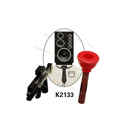 Hot Game Building Blocks Skibidi Toilet Accessories TV Monitor Cameraman Speakman Figures Toys KDL829 KDL826 KDL828