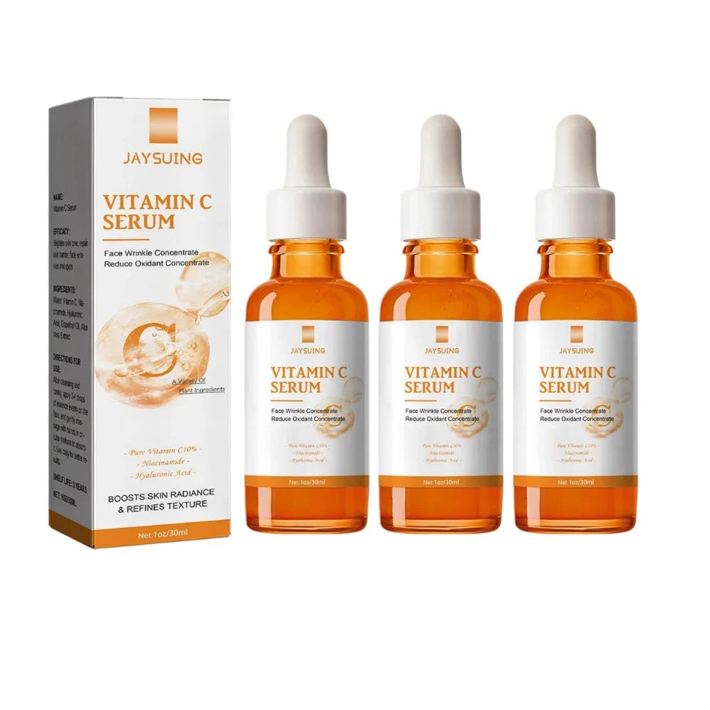 Vitamin C Serum Hyaluronic Acid Whitening Moisturizing Brightening Serum Fade Fine Lines Glowing Serum Skin Care