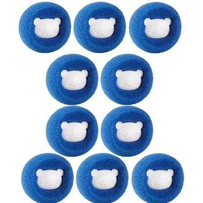 Washing Machine Lint Catcher Reusable Pet Hair Remover Ball Laundry Filter Wool Fur Collector Home Cleaning Essential