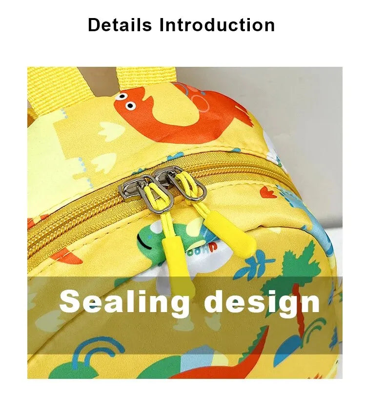 Cute Cartoon Dinosaur Baby Backpacks Kindergarten Schoolbag Children Boys Girls School Bags Adjustable Animals Kid Backpack