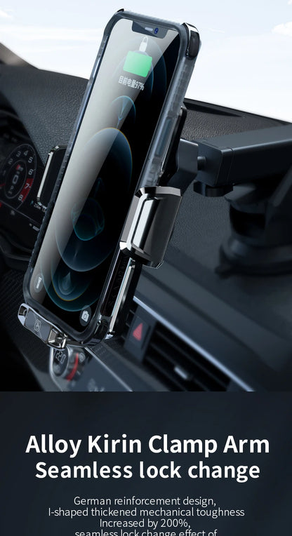 Magnetic Car Phone Holder 66W Wireless Fast Charger Infrared Induction Car Air Vent Bracket for iPhone 12 13 14 15 Andorid Mount