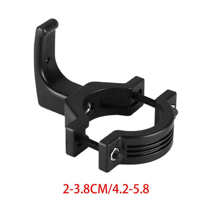 Bicycle Front Hanging Hook Free Punch Sturdy Tube Storage Hook Holder Rack Hanger for Electric Scooter Bike Motorcycle