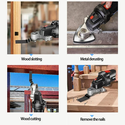 Professional Angle Grinder Changed To Universal Treasure Multifunctional Tools of Cutting Polishing Shovelling Cleaning