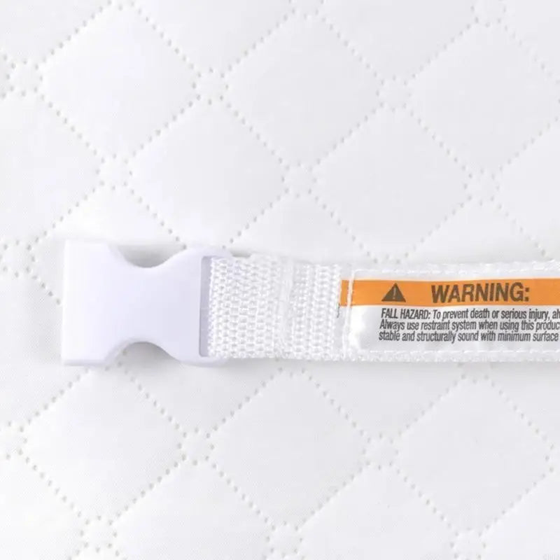 090B 32x16inch Changing Diaper Mat Baby Diaper Changing Table Pad with Fastening Strap Changing Pad for Dresser Top