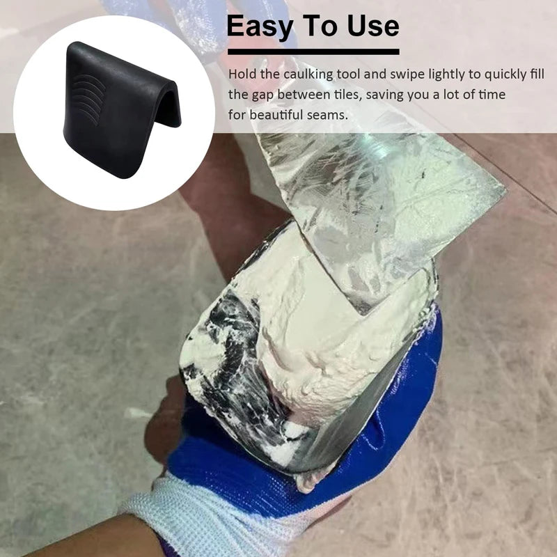 Caulking Finisher Tool Silicone Manual caulking Tool Polyurethane Sealant Smooth Scraper Caulk Finisher for Tile Wooden Brick