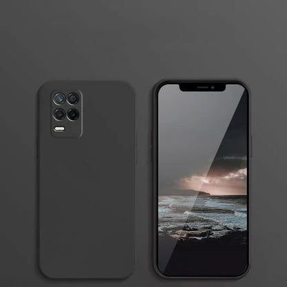 For Realme 8 Pro Case Realme 10 9i 9Pro 9 Pro Plus 8i 8S 8 5G 8 8 10 Pro Plus Cover Shockproof Liquid Silicone Phone Back Case