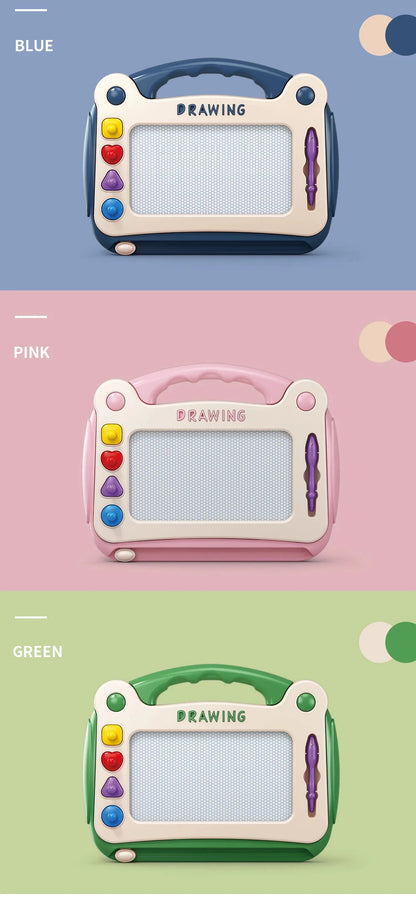 Magnetic Drawing Board Colored Graffiti Magic Eraser Drawing Board Children's Graffiti Board Art Early Education Drawing Toy