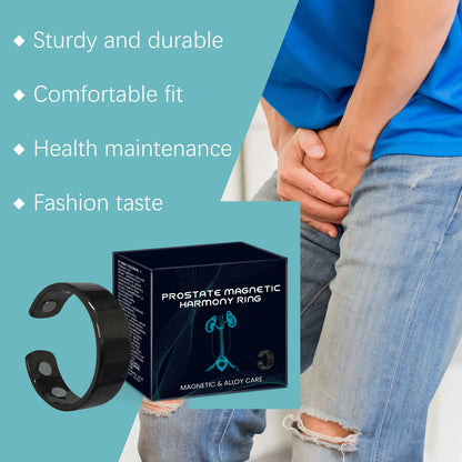 Prostate Ring Soothes And Improves Circulation, Enhances Function And Promotes Health. Health Ring
