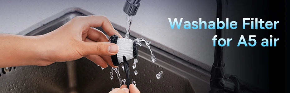 Baseus A5 Air Car Vacuum Cleaner 2-in-1 Powerful Wireless Cleaner Strong Suction Handheld Car Cleaning Portable Home Appliance