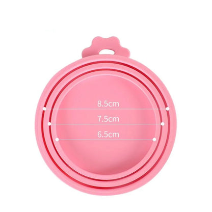 Silicone Stretch lids Canning lids Reusable Sealed Against moisture Pet Canning Fresh-keeping lid Kitchen tools accessories T021