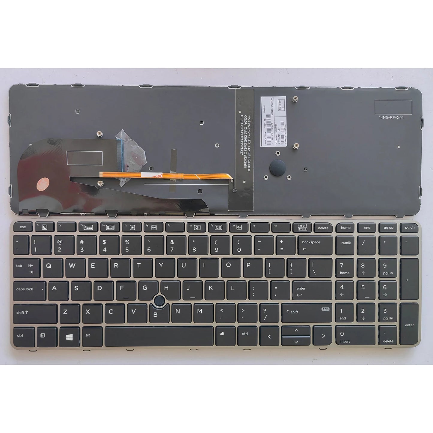 US Laptop Keyboard for Hp Zbook 15u G3 G4 Elitebook 755 G3 G4,850 G3 G4 836623-B31 836621-031 L89916-001