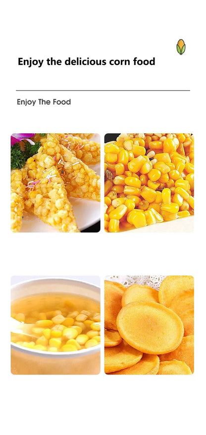 Stainless Steel Corn Planer Home Corn Peeler with Ergonomic Handle Convenient Corn Stripper Thresher Corn Cutter Kitchen Gadgets