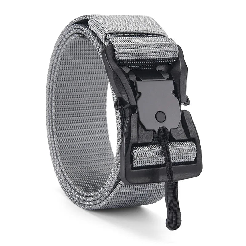 Tactical Belt Magnetic Buckle Belt Casual Nylon Tooling Training Belt Men's Trousers Belt Designer Men and Women Belt