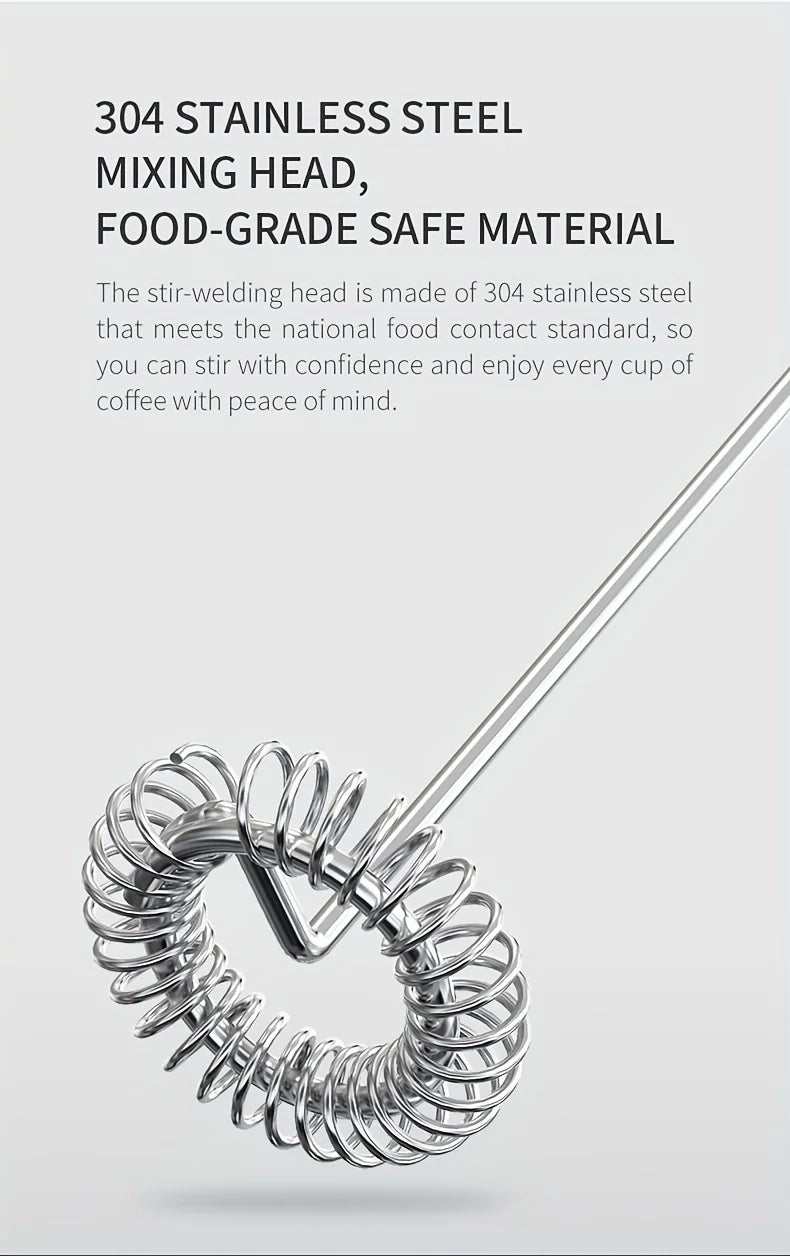 1pc Multifunctional Coffee Milk Frother Frother Home Milk Frother Maker Blender Handheld Egg Whisk Automatic Blender Cream