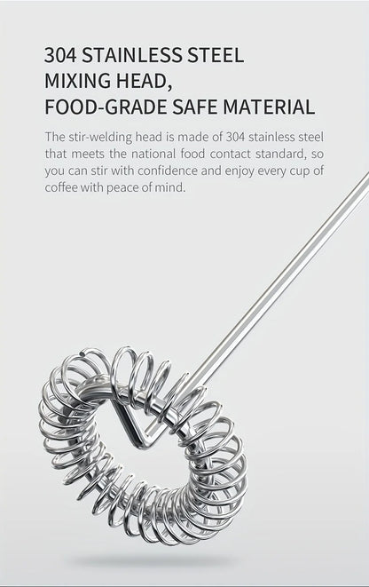 1pc Multifunctional Coffee Milk Frother Frother Home Milk Frother Maker Blender Handheld Egg Whisk Automatic Blender Cream