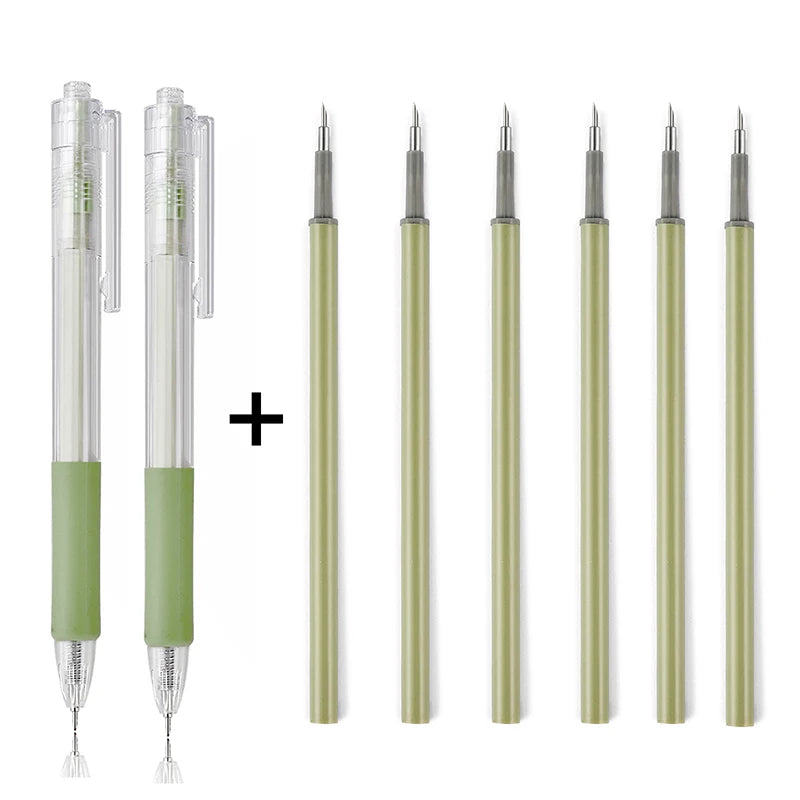 Art Utility Knife Pen Refill Stickers Scrapbooking Cutting Tool Express Box Knife School Supplies DIY Craft Supplies