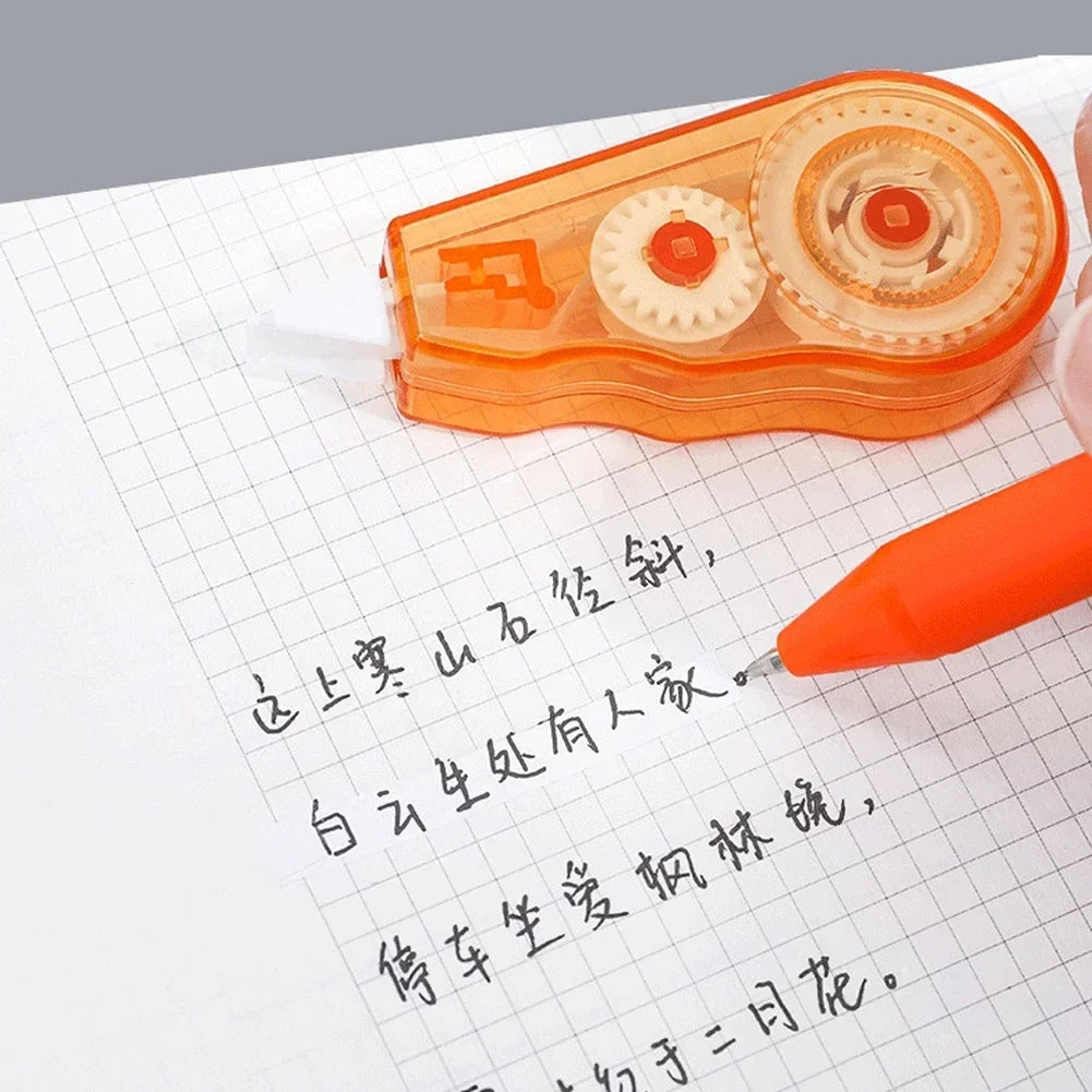 Mini White Correction Tape Multi-style Large Capacity Student Kawaii Error Correction Erasers Student School Stationery Supplies