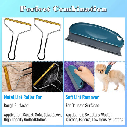Portable Lint Remover for Clothes Fuzz Fabric Shaver Fluff Remover for Pet Carpet Woolen Coat Hairs Removes Cleaning Brush Tools