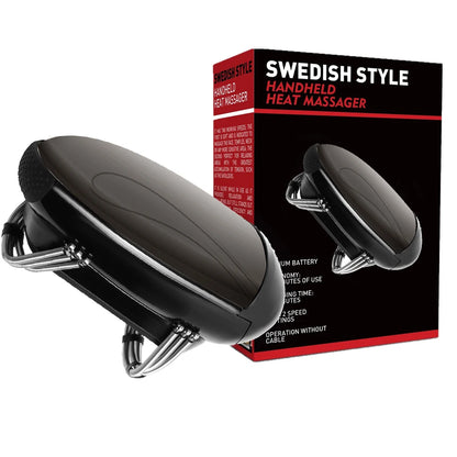 Barber Massager Professional Vibration Massager Barbershop Cordless Handheld Heat Massager USB Charging Body Neck Head Massager