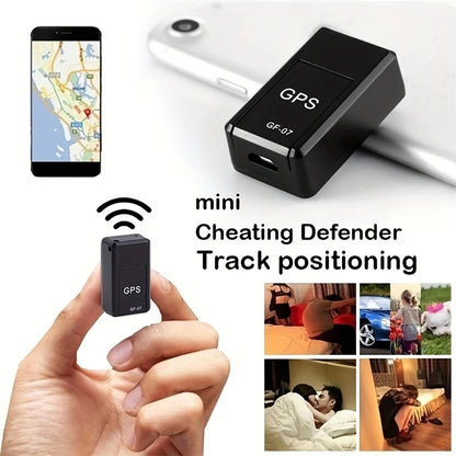 Gf07 Magnetic Mini Car Tracker Gps Real Timetracking Locator Device Magnetic Gps Tracker Real-Time Vehicle Locator Pet Tracker