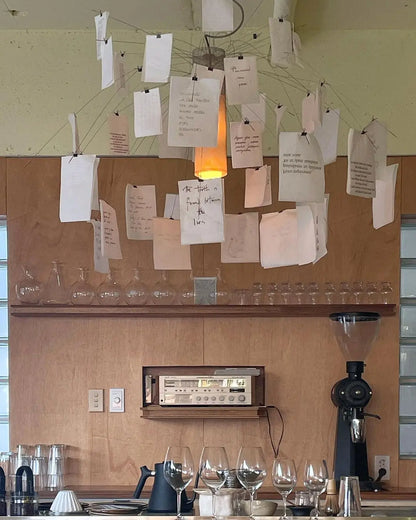 home decor Living room paper pendant lamp Zettel art DIY album card chandelier  creative room decorative led lights