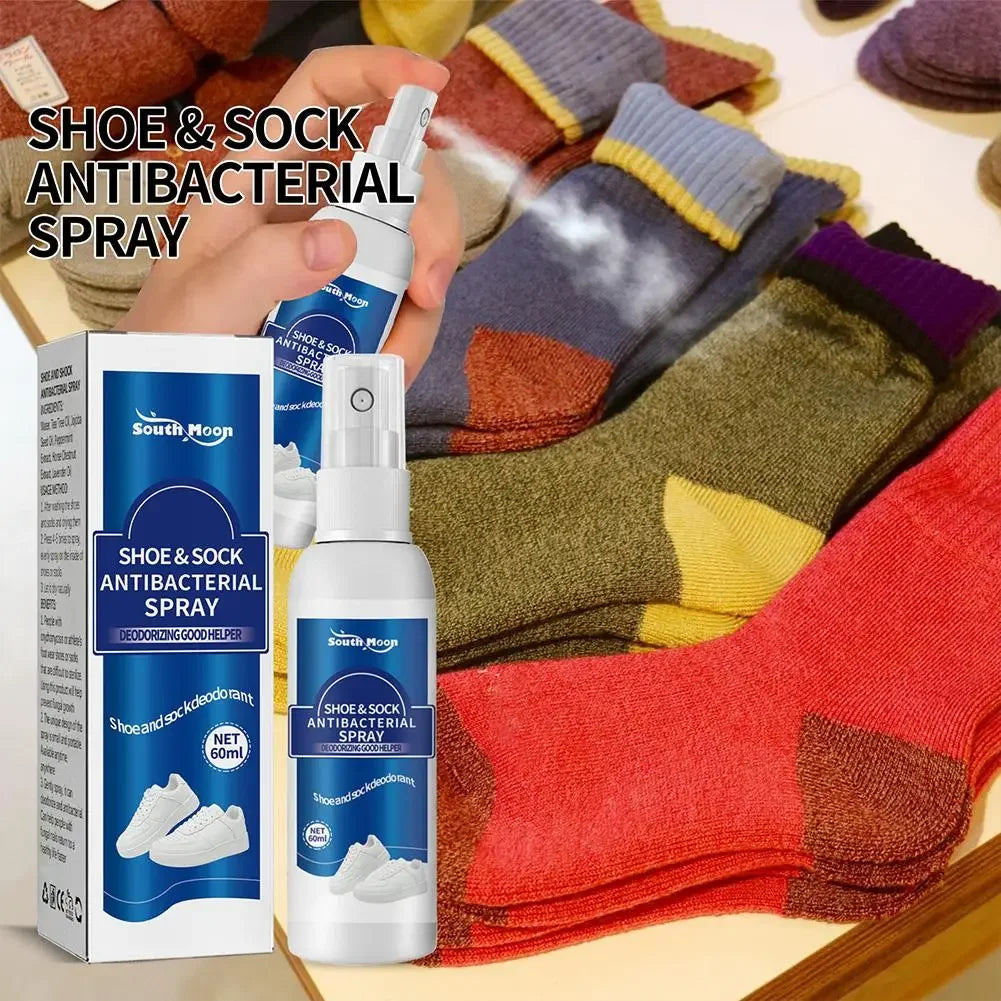10/3/1pcs Shoe Shock Antibacterial Spray Foot Odor Shoes Stink Freshener Socks Odor Remover Spray Refresh Antiperspirant