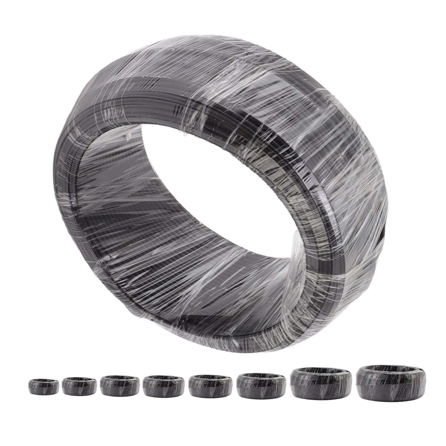 Aluminum Bonsai Wire Bonsai Training Wire Bonsai Wire Aluminum Wire Bonsai Tree Training Wire 500g Black for Garden Horticulture