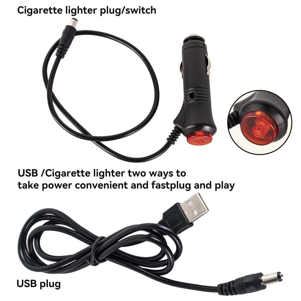 LED Car Interior Decorative Lamp Strips Atmosphere Lamp Cold Light Decorative Dashboard Console Auto RGB Ambient Decorative Lamp