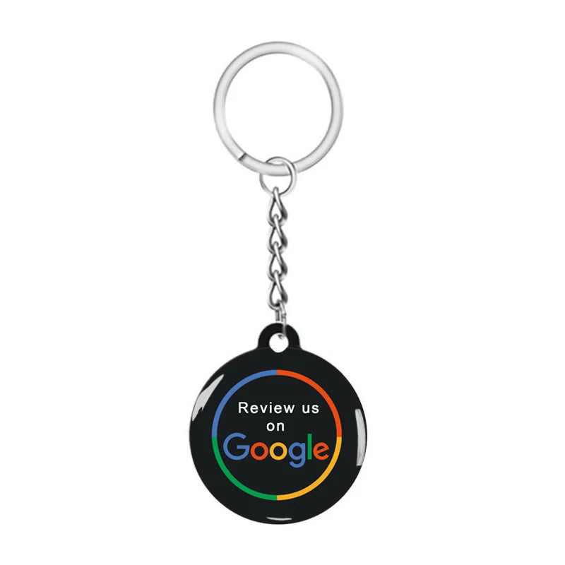 Smart Google Review Tap Keychain for Instant Customer Feedback for Direct Google Reviews