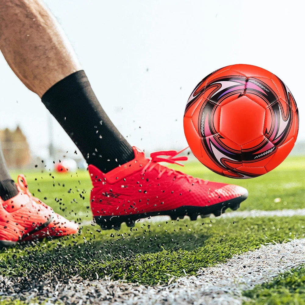 Size 5 Machine Stitched Football Waterproof Inflatable Sports Ball Professional Soccer Ball Outdoor Practicing Sports Supplies