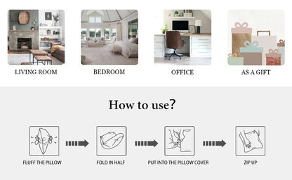 Funda de almohada decorativa para el hogar, diseño de patrón de pájaro, flor y planta, suave y cómoda, funda de cojín para