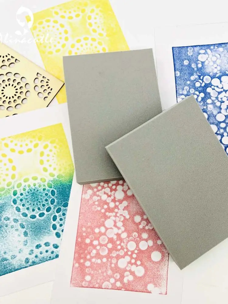 Alinacutle Reuseable Stamping Foam Moldable Foam Graphic Transfer Tool For Scrapbooking Handmade Crafts Tools