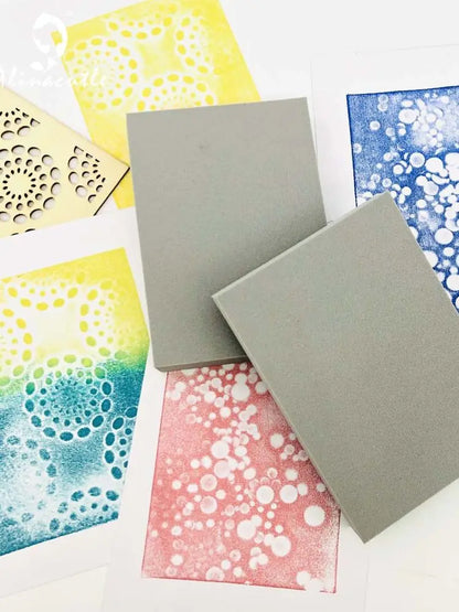 Alinacutle Reuseable Stamping Foam Moldable Foam Graphic Transfer Tool For Scrapbooking Handmade Crafts Tools