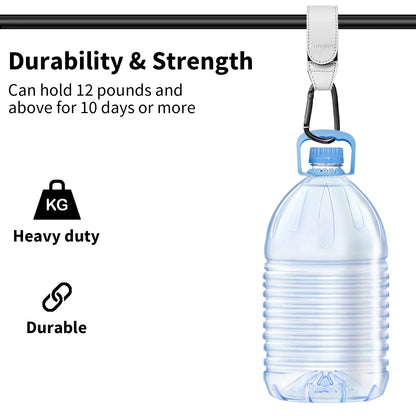 Stroller Accessories 2PCS Hooks Portable Baby Pram Universal Leather Hook