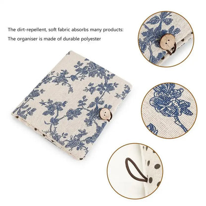 Diaper Caddy Organizer Baby Nursery Multi-functional Diaper Multi-pocket Organizer Portable With Handle Baby Diaper Basket For