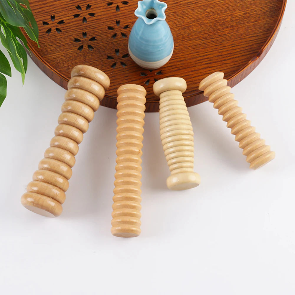 Home Wood Foot Massage Roller for Plantar Fasciitis Relief Deep Tissue Massage Tool Stress Relief Foot Massage Rpller Massager