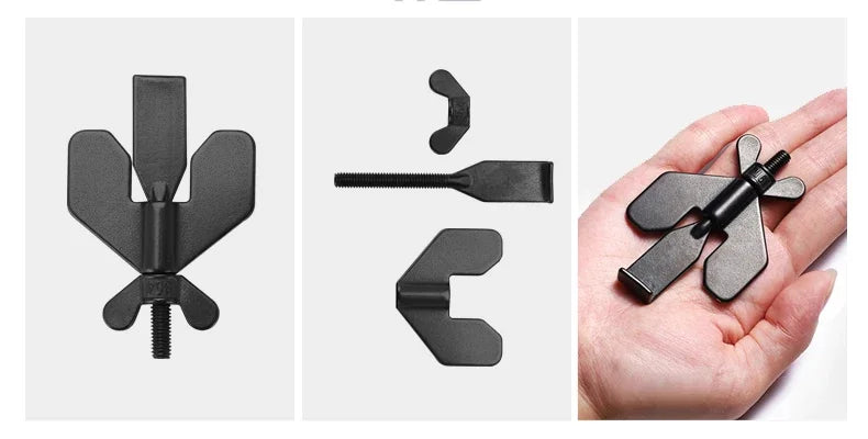 Portable Hotel Door Lock Live Alone Self-Defense Stop Travel Anti-theft Stopper Childproof  Lock Safety Home Latch