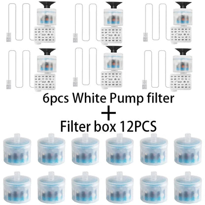 Cat Water Fountain Filter USB Water Pump Filter Pets Turtle Water Dispenser Micro Brushless Mini Silent Submersible Pump