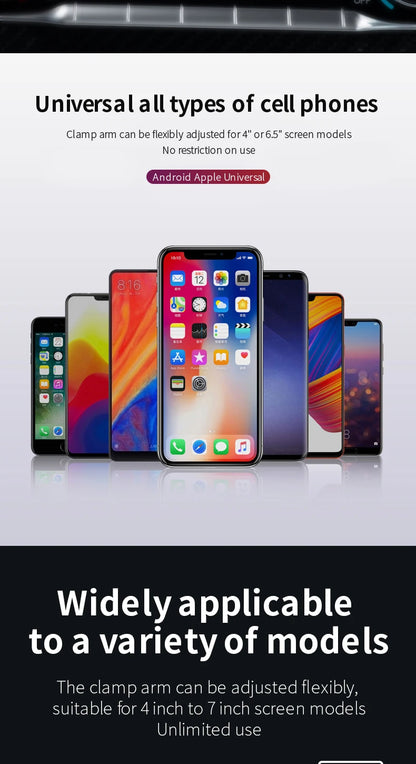 Magnetic Car Phone Holder 66W Wireless Fast Charger Infrared Induction Car Air Vent Bracket for iPhone 12 13 14 15 Andorid Mount