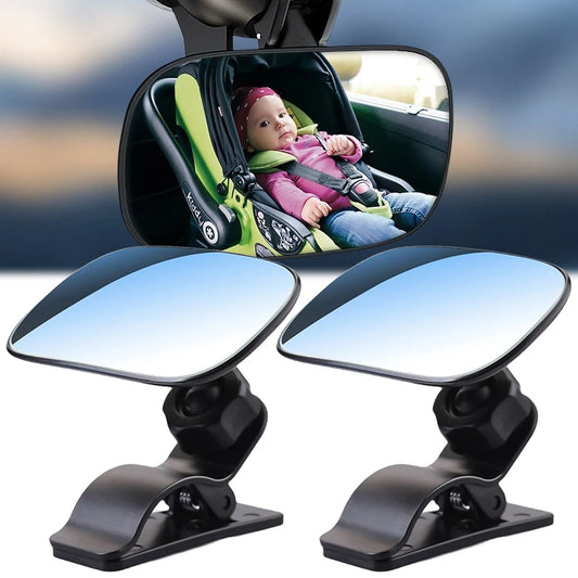 1pc Baby Car Mirror Safety View Back Seat Mirror Baby Facing Rear Ward Infant Care Square Safety Child Kids Monitor Accessories