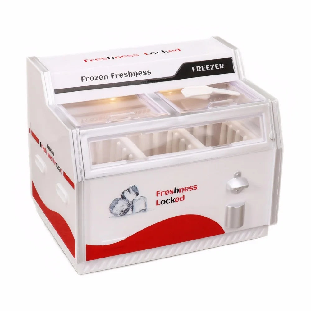 Freezer Shape Fridge Magnets Magnets Stickers Decorative Mini Magnets Decals Strong Suction Fridge Stickers for Kitchen Locker