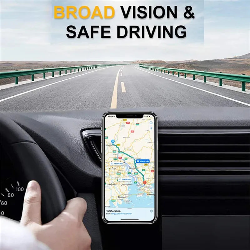 360 Degree Adjustable Magnetic Phone Holder Car Mount With Car Air Vent Clip Cellphone Mount Phone Bracket Smart Phone Universal