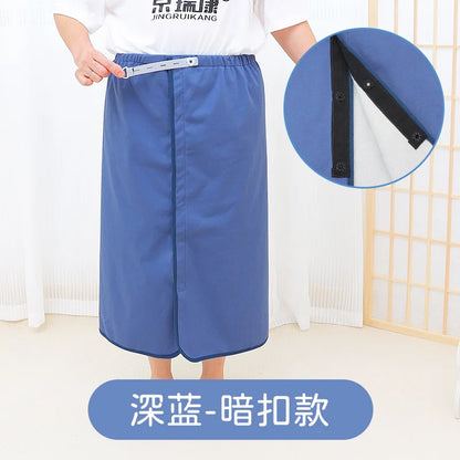 Adult Elderly Diaper Skirt Cloth Diaper for Bedridden Paralyzed Washable Cotton Diaper Pad for Menstrual Waterproof Leak-proof