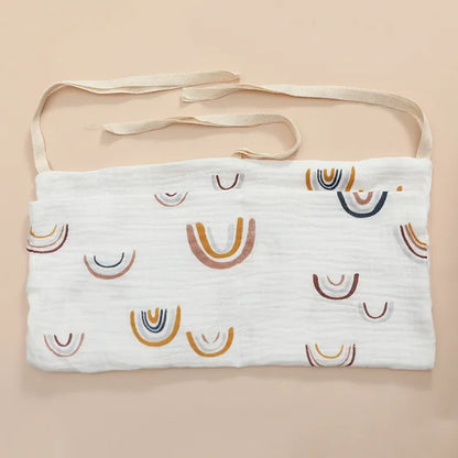 Portable Baby Crib Storage Bag Diaper Caddy Nappy Organizer Newborn Bed Headboard Diaper Storage Kids Baby Items Bedding