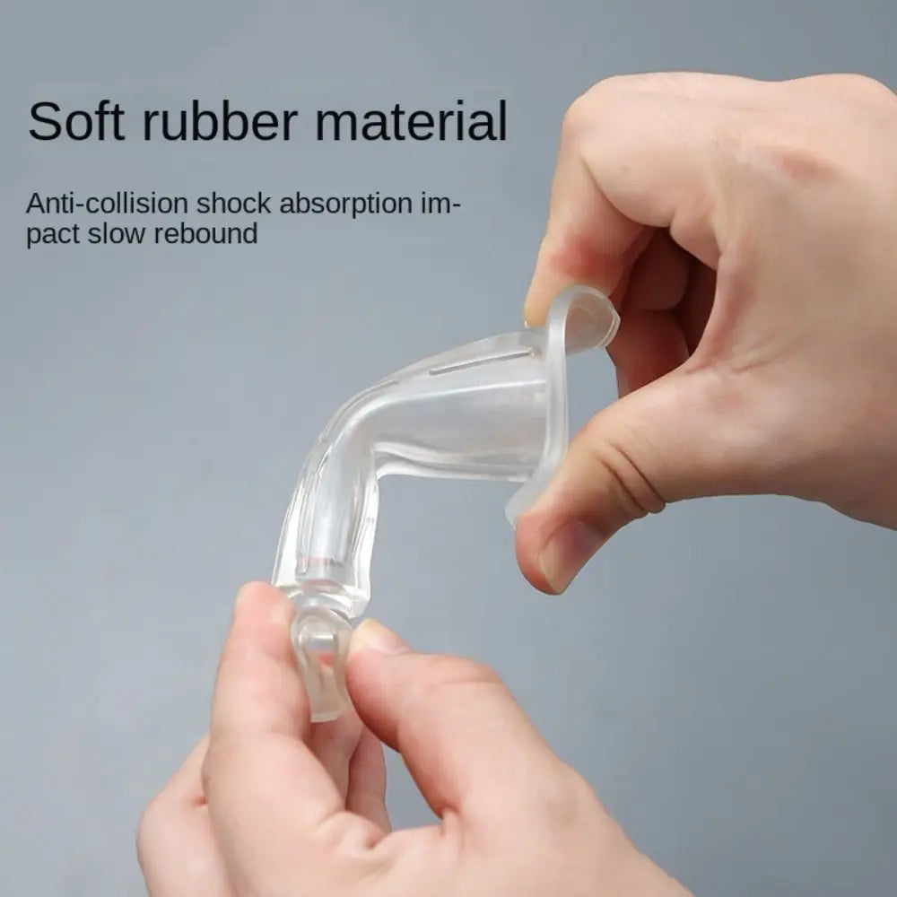 Door Stopper Silicone Mute Self Adhesive Door Bumper Door Suction Door Rear Retainer Wall Protectors  Anti-collision Door Holder